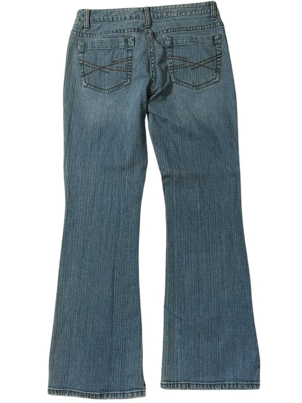 Aeropostale Hailey Curvy Skinny Flare Jeans Women’s 5/6 Short Medium Wash